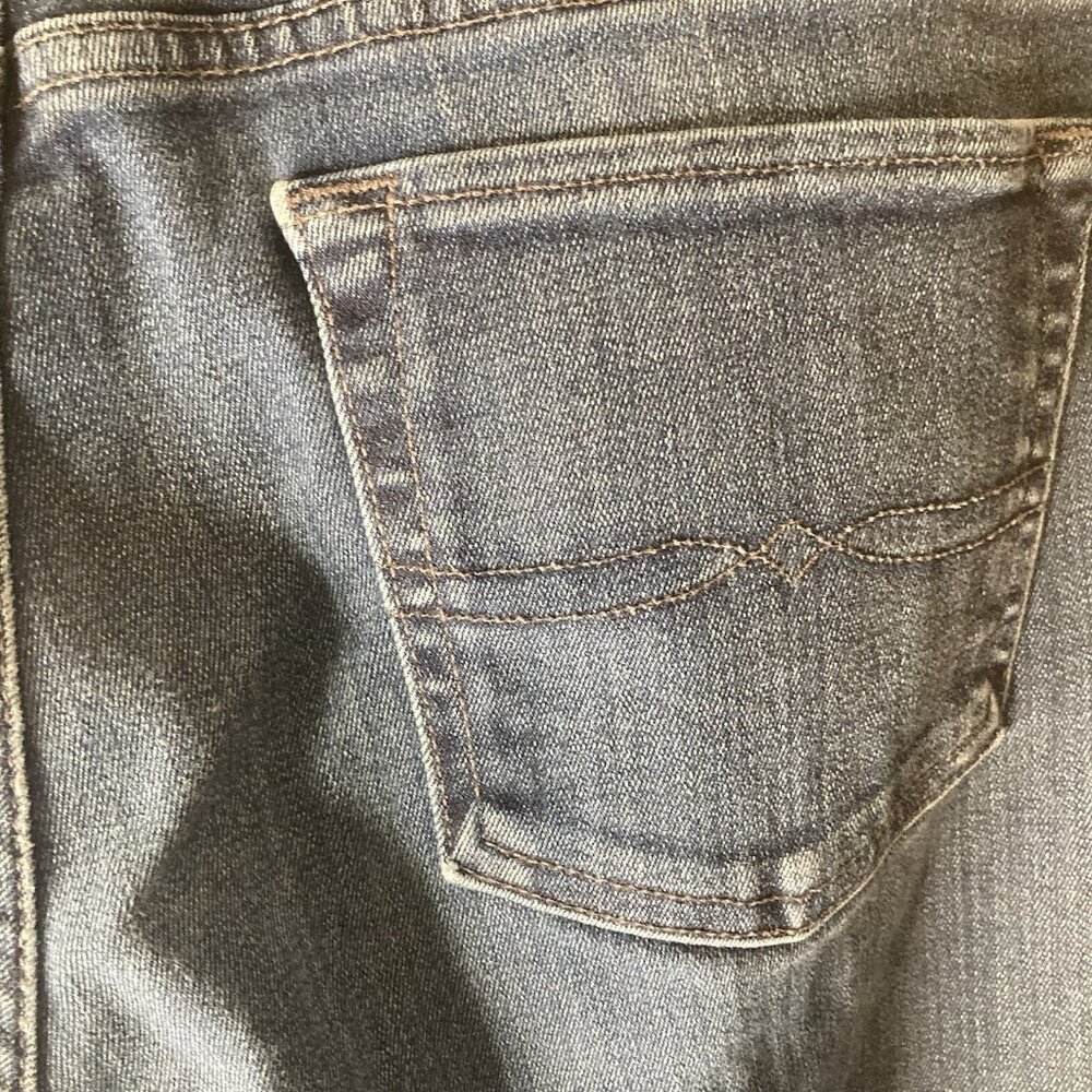 Lucky Brand 10/30A Dark Blue Jeans Mid Rise Straight Sweet-Ankle Denim Stretch - Picture 9 of 11